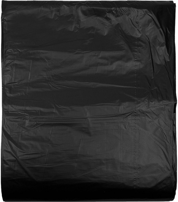 월드크린 분리수거 배접 비닐봉투 검정, 100L, 20개