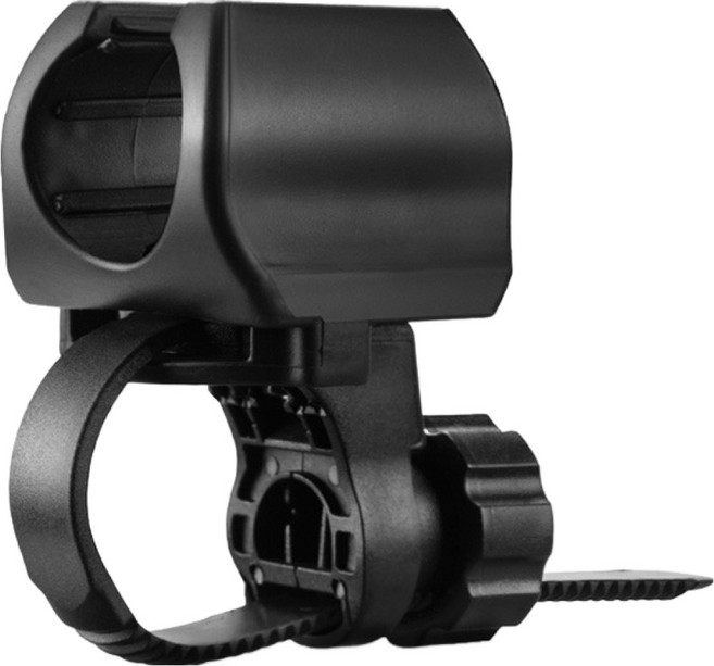 트레벨로 베이직 자전거 라이트 거치대 D52, 블랙, 1개