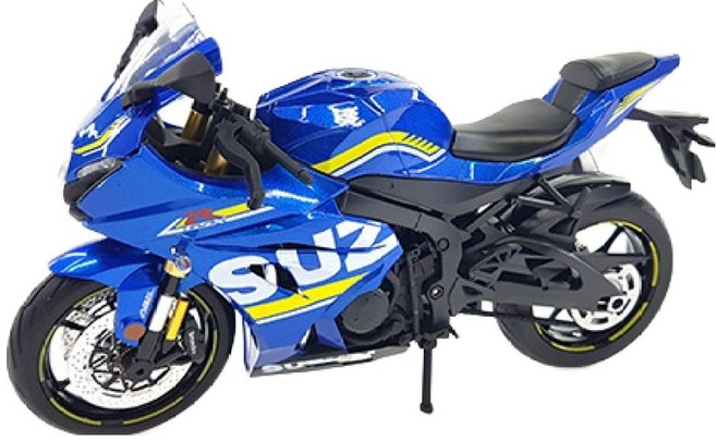 Replicas MX MODEL 1:9 鈴木 GSX-1000R 摩托車模型 MXT1163, 1個, 藍色(MXT116329BL)