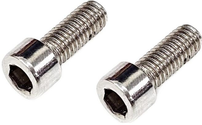 자전거 물통케이지 볼트 나사 실 2p 세트, 실버, 1세트