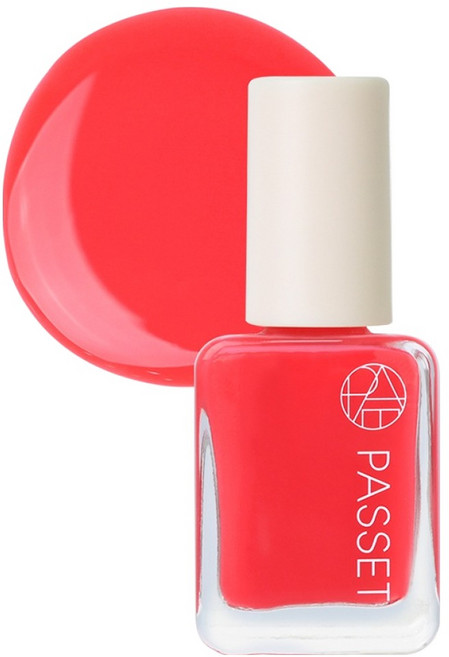 파셋 셀럽 네일컬러 매니큐어, 90다홍결, 8g, 1개