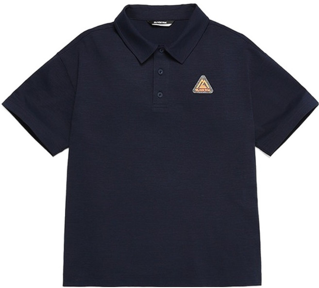 블랙야크키즈 아동용 냉감 통기성 BK 리버 OV 폴로 티셔츠 1BKTSM2923
