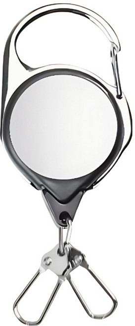 히트페이스 이중고리 양면 미러핀온릴 E27, 블랙, 1개