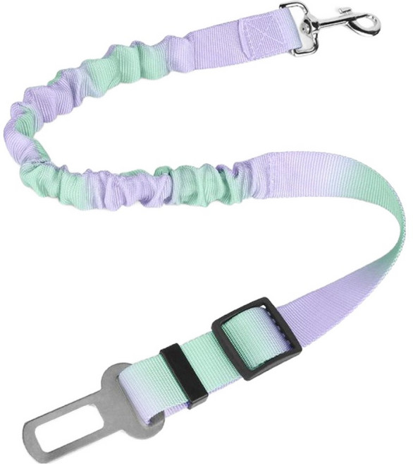 파스텔펫 반려동물 차량 안전벨트, 그린, 1개