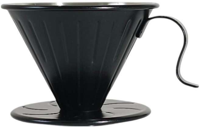 빈플랜트 스텐 커피 핸드드리퍼 블랙, 1개, 단품, 500ml