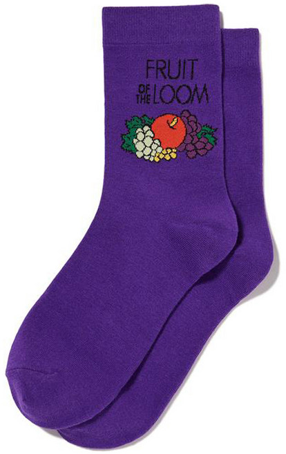 프룻오브더룸 USA 코튼 프룻 츄잉 사이드 크루삭스