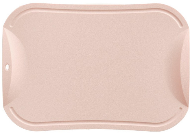 도블레 칼집나지 않는 항균 도마, 페일 핑크, 1개