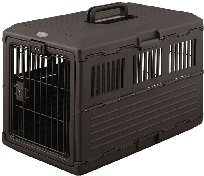 아이리스 반려동물 접이식 캐리어 FC-670, 브라운, 1개