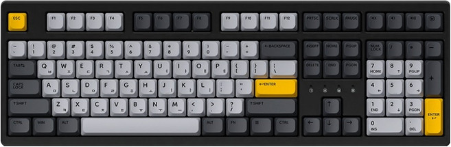 한성컴퓨터 동그리 8K 4K 가스켓 유무선 기계식 키보드 CREAM CHEESE 45g, Space Black, TFG Cloud Max CF, 제조사축