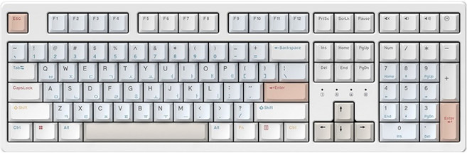 한성컴퓨터 염료승화 8K 4K 가스켓 유무선 기계식 키보드 BROWN SUGAR 35g, MULTI PASTEL, TFG Cloud Max CF, 제조사축