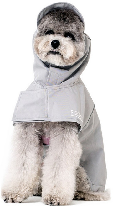 LIBERO 반려동물 로스 레인판초, 그레이, 1개