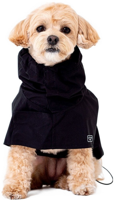 LIBERO 반려동물 로스 레인판초, 블랙, 1개