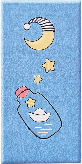 올리웰 귀여운 인테리어 스티커 방수 단열 쿠션 입체 벽 패널, 표류병, 1개