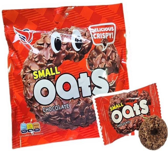 YINGPAI 미니 크리스피 오트 초코, 300g, 1개