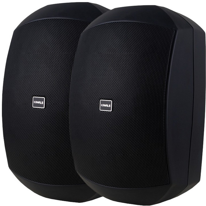 카날스 최고급 패션스피커 카날스 매장용 스피커 100W 2p, BKS-245, 블랙