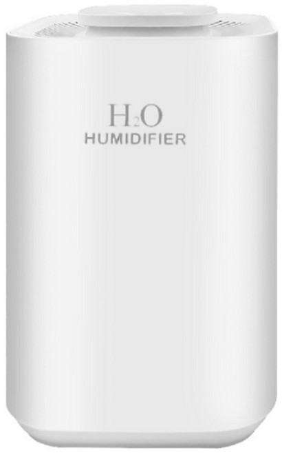 HUMIDIFIER 抑菌銀離子雙頭噴霧加濕器 3.3L, A5-W, 冰川白