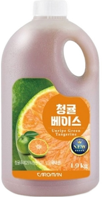 까로망 청귤 베이스, 1개, 1.9kg