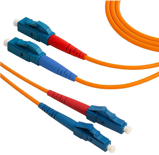 디옵텍 광점퍼코드 LC-LC 멀티모드 광케이블 LC-LC-2C-MM, 오렌지, 1개, 30m
