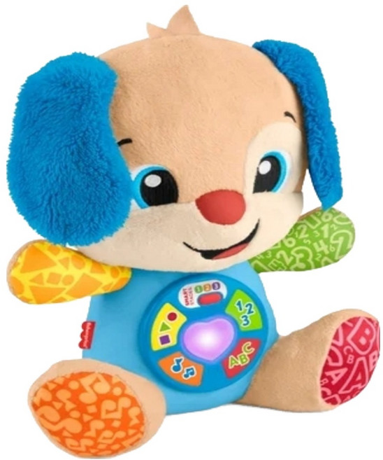 fisher-price 費雪 智玩聰明小狗, 藍色, 1個
