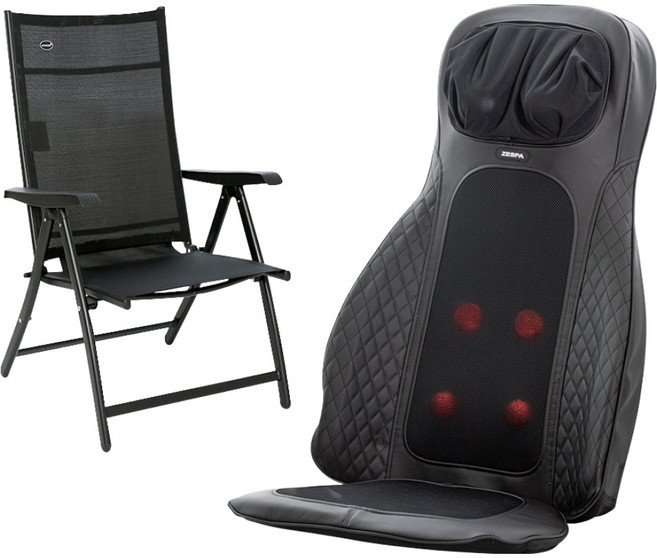 제스파 비트 파워 태핑 ZP1071 + 접이식 안락의자 ZP737 세트, 혼합색상