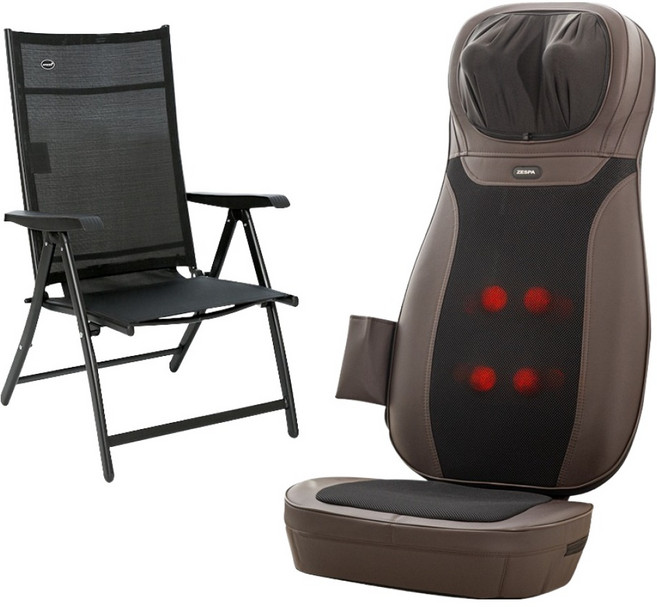 제스파 맥스 롤링 프로 의자형 안마기 ZP855 + 안락의자 ZP737 세트, 안마기(ZP855), 의자(ZP737), 혼합색상
