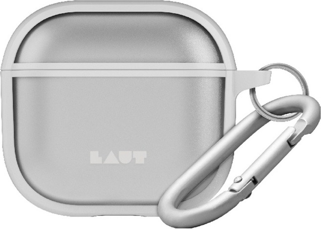 LAUT 萊德 防摔防塵保護殼, AirPods 4, 霧白色, 1個