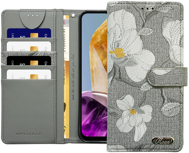 심플리로어 릴리 다이어리 휴대폰 케이스