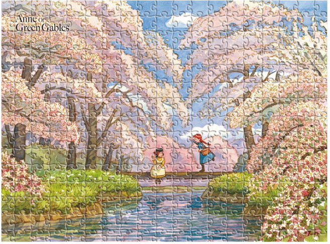 학산문화사 빨강머리앤 약속 직소퍼즐, 300피스, 혼합 색상, 1개