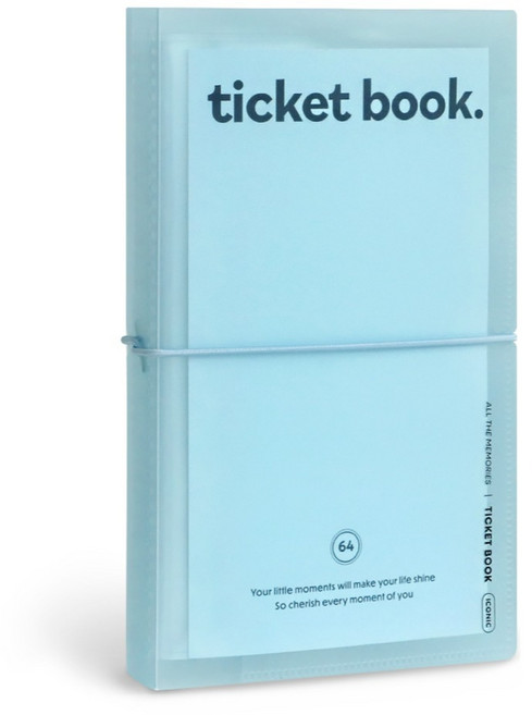 아이코닉 콜렉트 티켓북, SKYBLUE, 1개