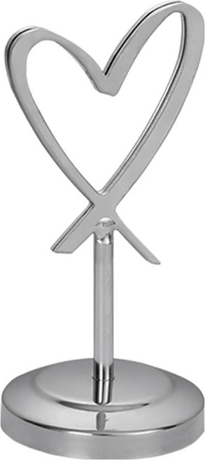 모던앳 하트 스틸 메모 꽂이 스탠드, 1개