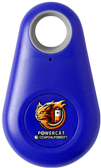 POWERCAT 寶護者 水滴藍牙防丟器 + 電池 深藍色, 1個, 單一商品