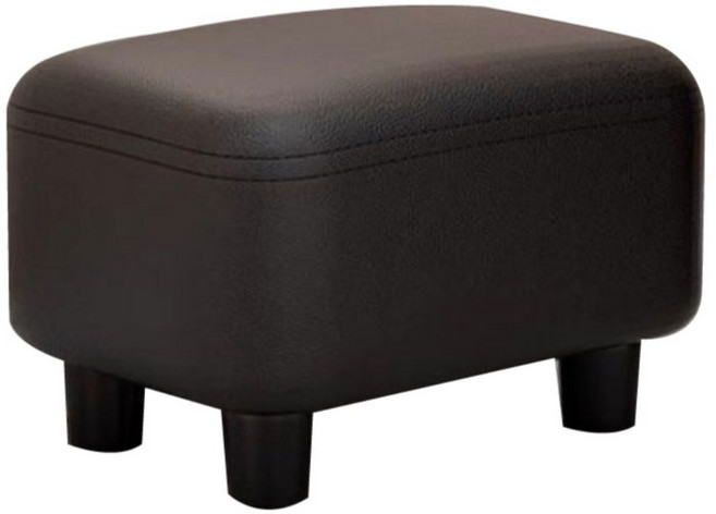 小麥購物 沙發椅凳 B107 1697g, 1個, 黑色