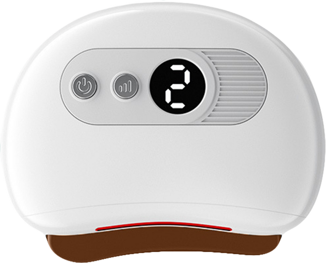 Reddot 紅點生活 智能溫感紅砭石按摩刮痧儀, 單一商品, 珍珠白