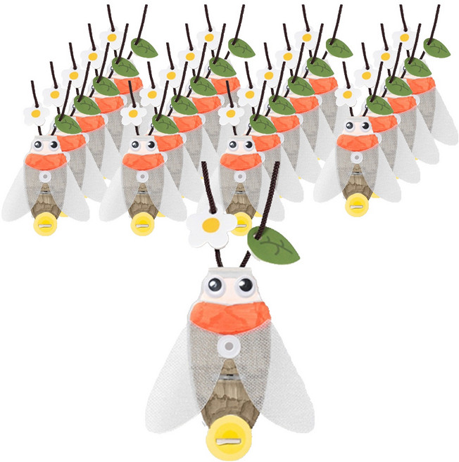 민화샵 LED 반딧불이 만들기 세트 UDPOM0300, 혼합색상, 20세트