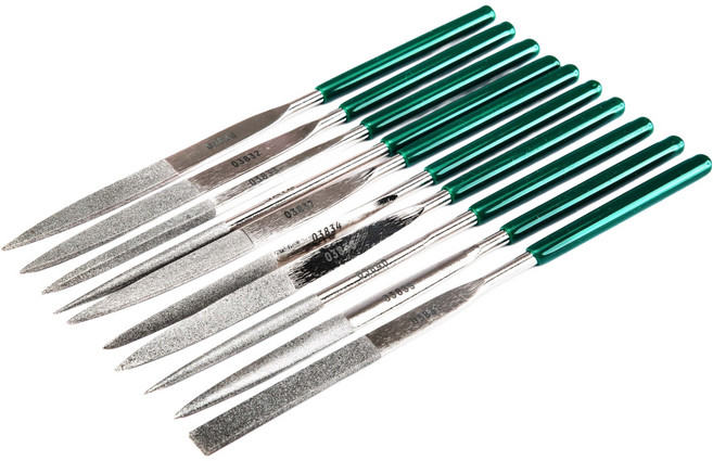 사타 다이아몬드줄 10종 세트 4 x 160 mm 03830, 1세트