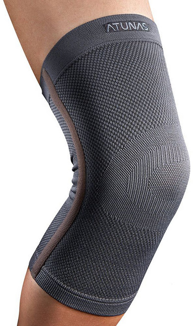 ATUNAS 歐都納 COOLMAX透氣護膝 A1SAGZ04 16cm 炭灰色 運動護膝, 1個