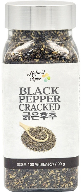 내츄럴스파이스 굵은후추, 90g, 1개