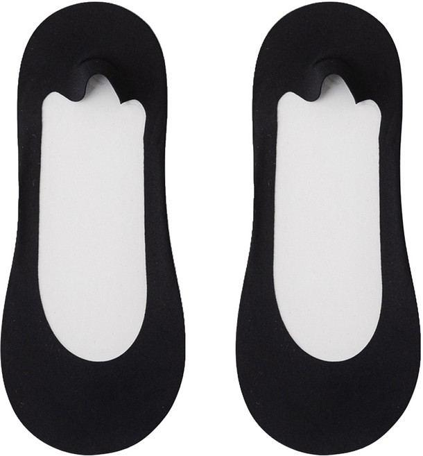 코모스코 여성용 발바닥 앞꿈치 쿠션 양말 2켤레 세트