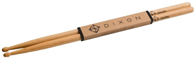 DIXON 히코리 드럼 스틱, 1개