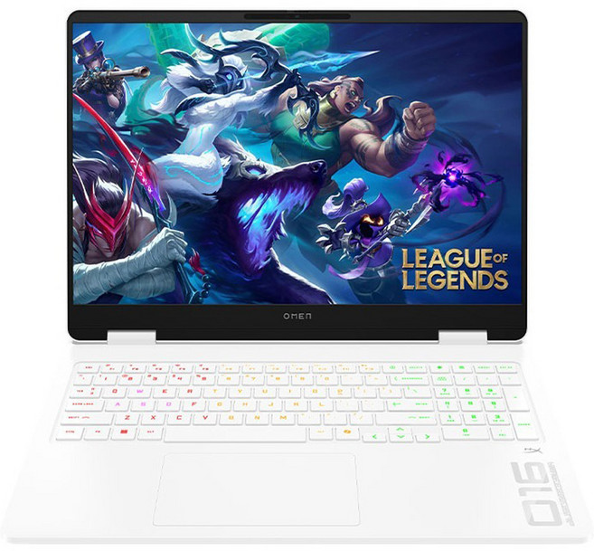 HP 2025 오멘 16 라이젠 AI 라이젠 AI 300 시리즈 지포스 RTX 5060, Ceramic White, 512GB, 32GB, Free DOS, 16-ap0107AX