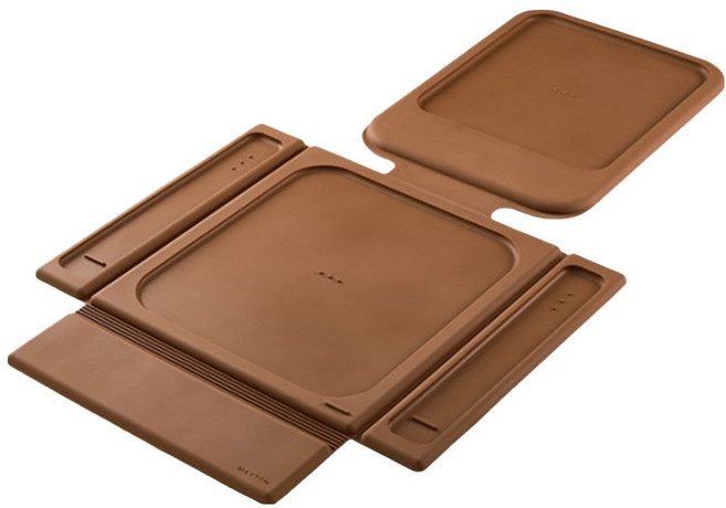 메이튼 차량용 실리콘 실리가드 보호매트, 브라운, 1개