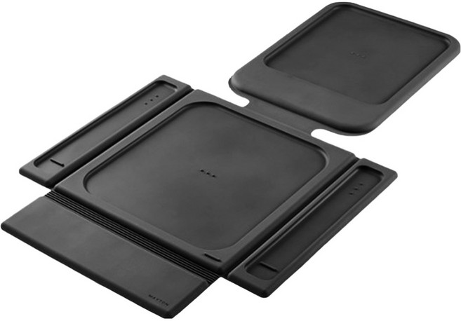 메이튼 차량용 실리콘 실리가드 보호매트, 블랙, 1개