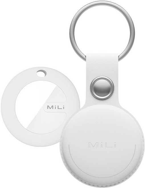 미리 미태그 안드로이드 갤럭시전용 미아 도난 분실방지 위치추적 가죽케이스 HD-P16, 화이트, 1개