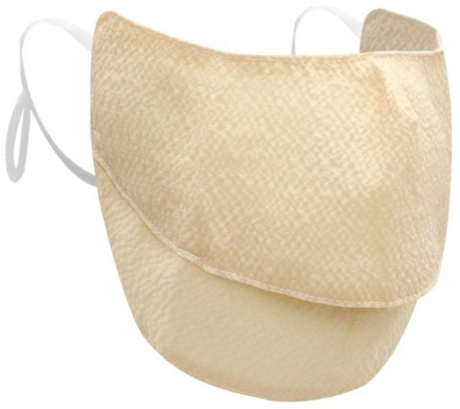 인콘트로 아사 자외선 차단 2단 스포츠 골프 마스크, 솔리드 스킨, 1개