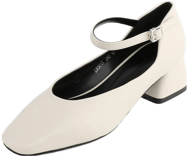 프리플라 經典瑪莉珍繫帶中跟鞋 ljh013-5