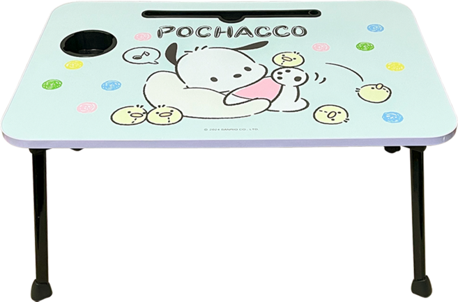 Sanrio 三麗鷗 帕恰狗折疊四方桌, 愉悅的我 綠色