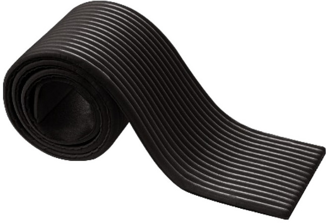 올리웰 충돌방지 쿠션 범퍼 스펀지 벽 스티커, 블랙, 1개