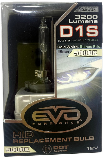 EVO HID燈泡 5000K, 1個, D1S