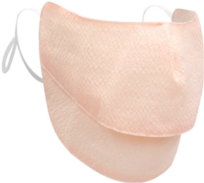 인콘트로 아사 자외선 차단 2단 스포츠 골프 마스크, 솔리드핑크, 1개