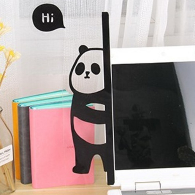포텐키트 귀여운 모니터 메모 보드 팬더 2p, 좌측용